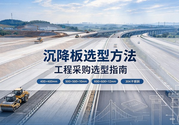 安居沉降板选择方法